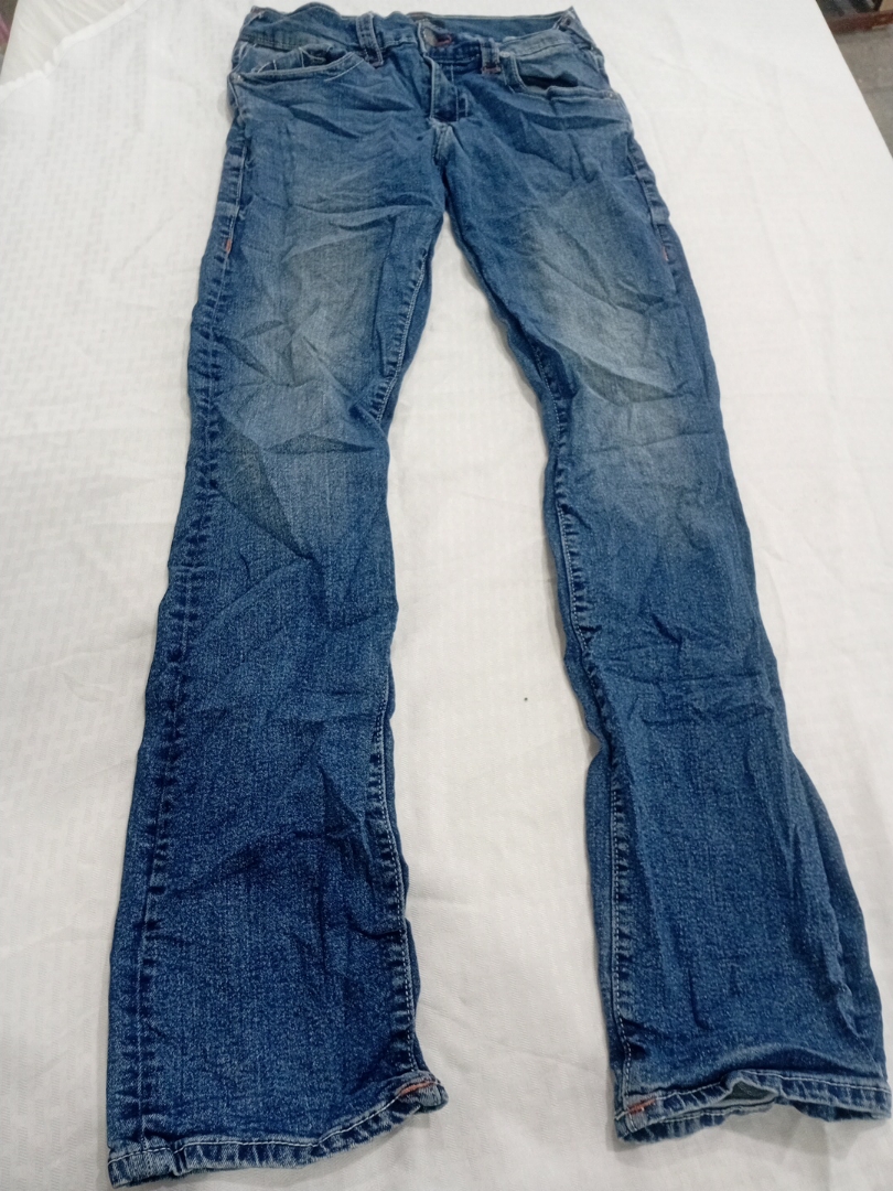 Jeans en denim bleu Ricky Relaxed Straight taille ..