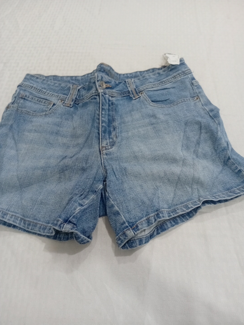 Shorts en denim bleu InWear avec des coutures cont..