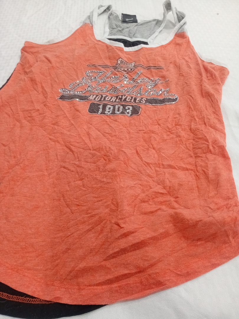 Pacote de Regatas Gráficas Harley Davidson, Hollis..