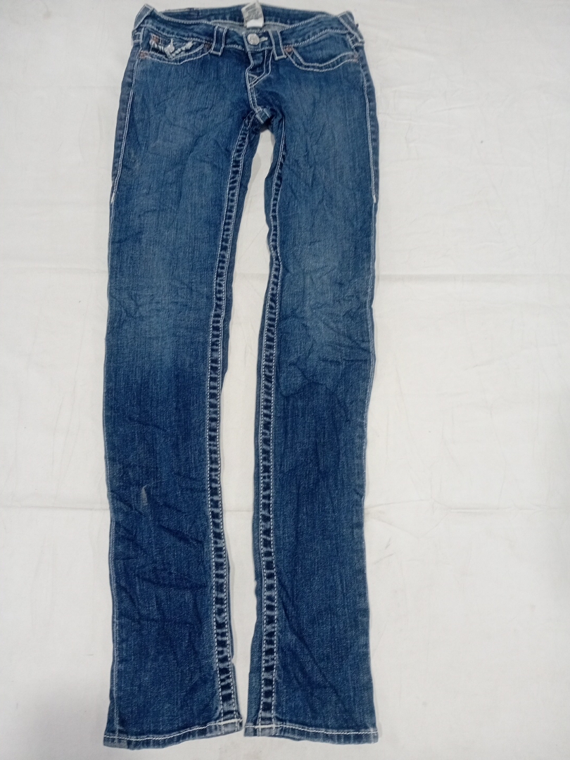 True Religion Low-Rise Bootcut Jeans Size 26 Mediu..