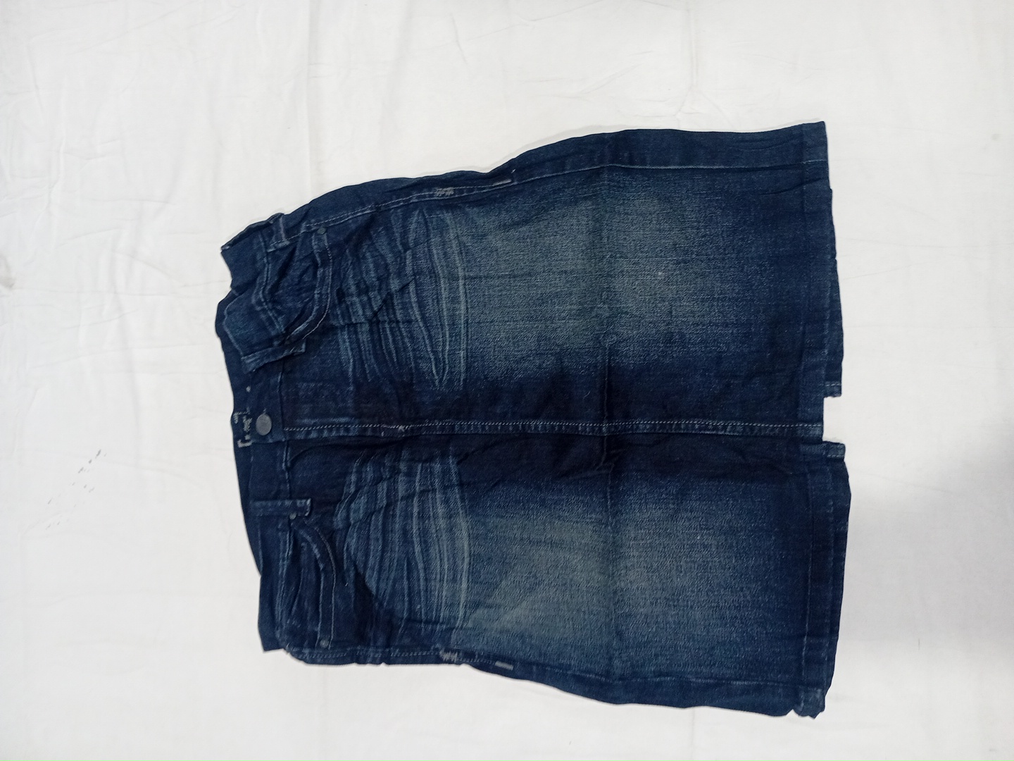 Jupe en denim taille basse Guess