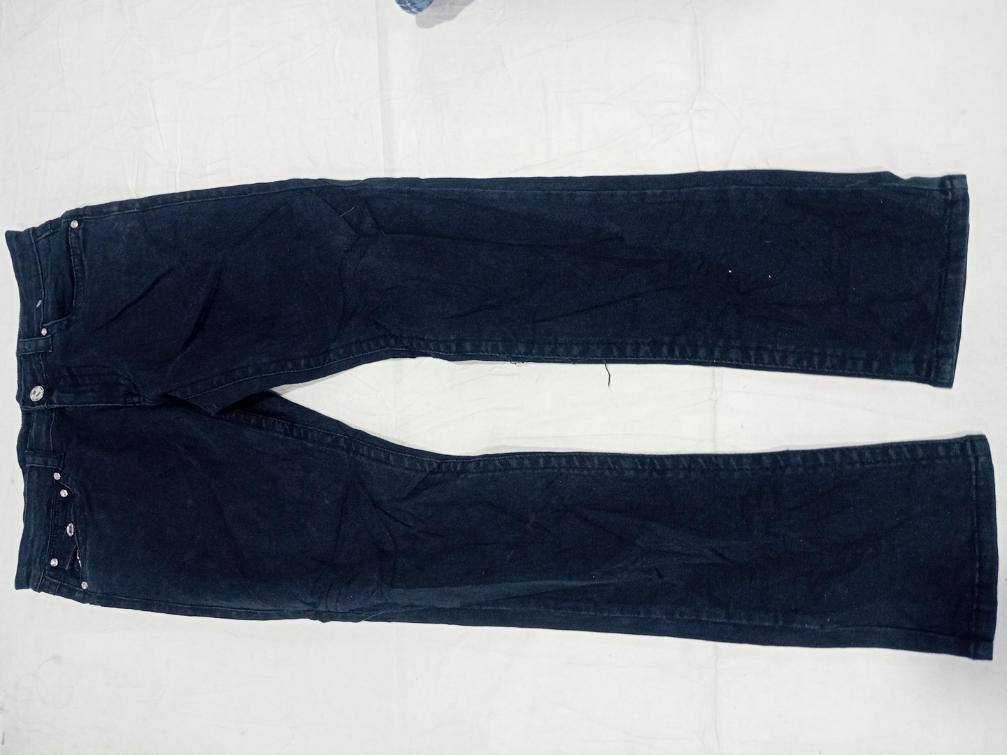 True Religion Low-Rise Bootcut Denim Jeans with Rh..