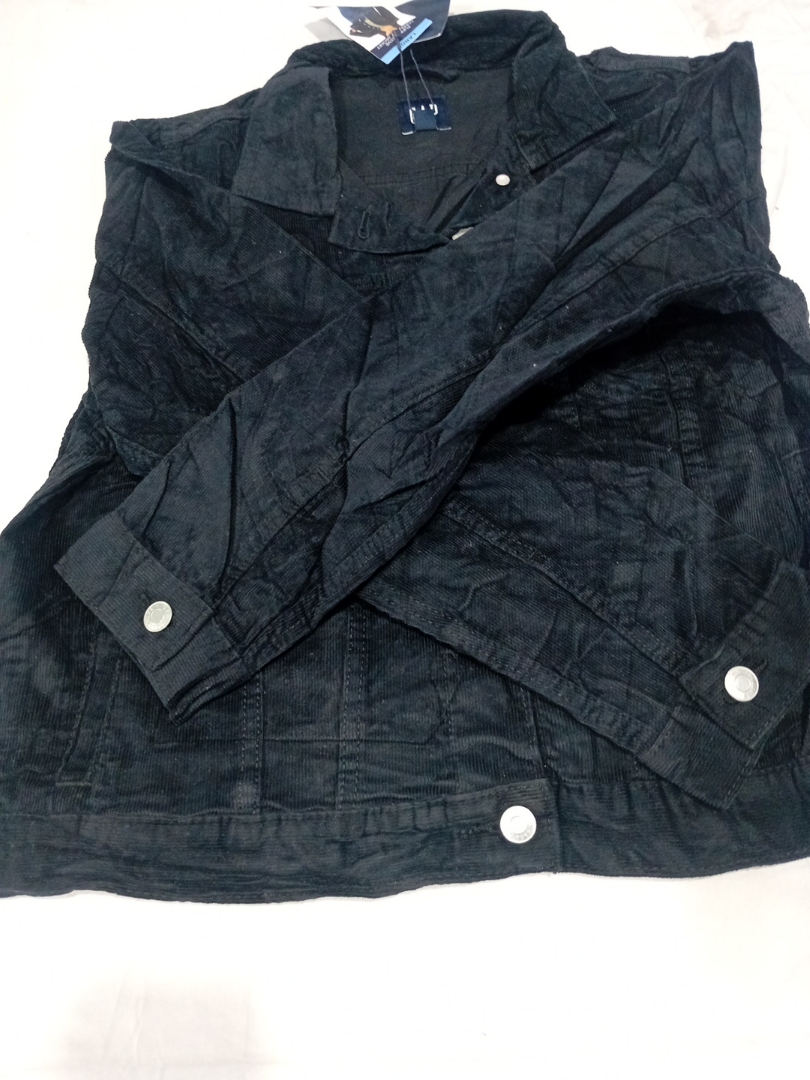 Gap Black Corduroy Jacket Size L