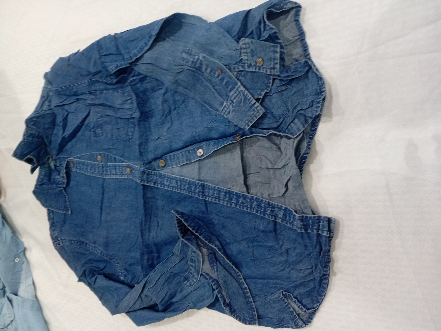 Val Stevens Denim & Vintage Button-up Shirts Bundl..