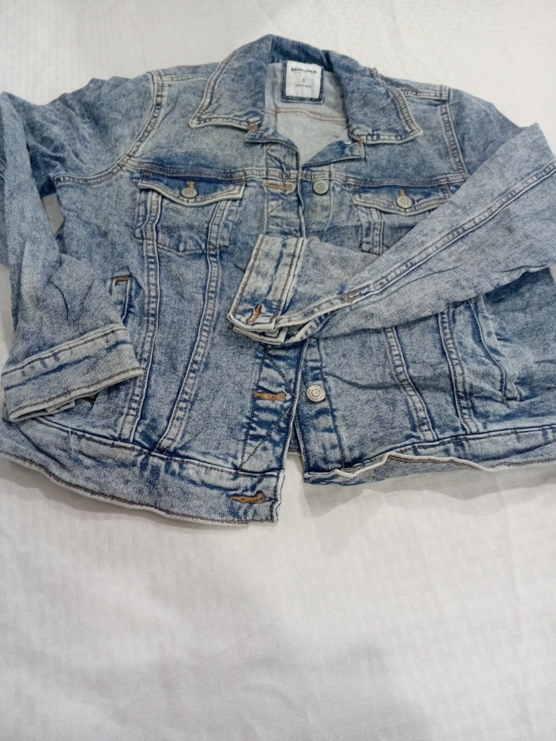 Sonoma Goods for Life Light Wash Denim Jacket Size..