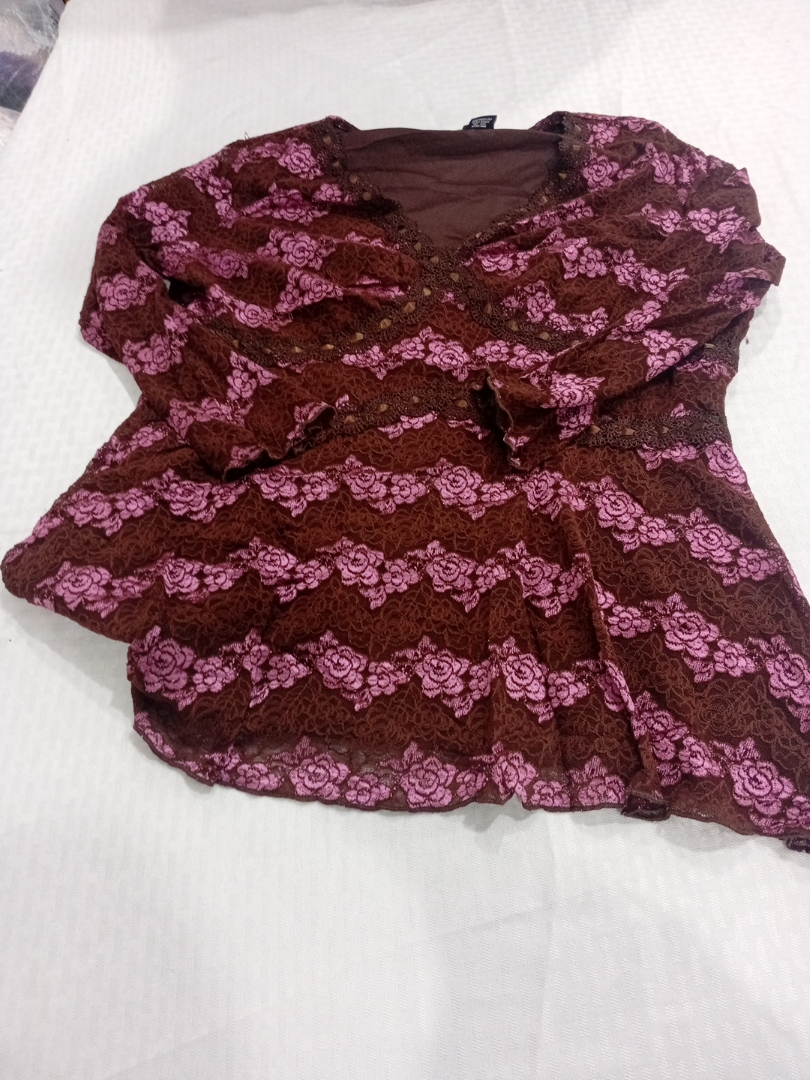 Designer Printed Blouse Bundle Mango Maurices MSGM..