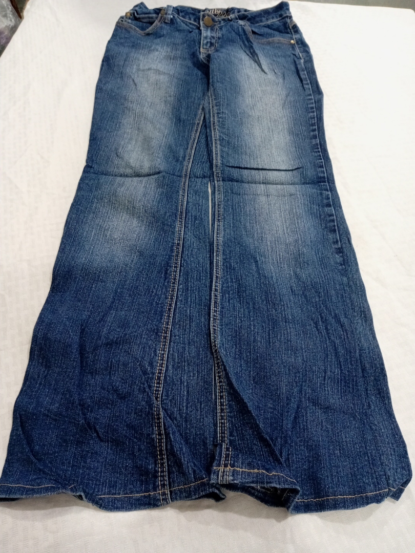 Southpole Bootcut Low-Rise Denim Jeans in Washed B..