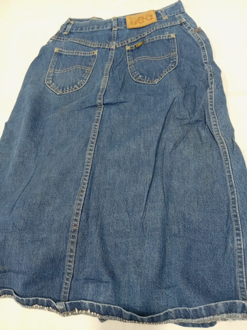 Levi's Blue Denim Mini Skirt