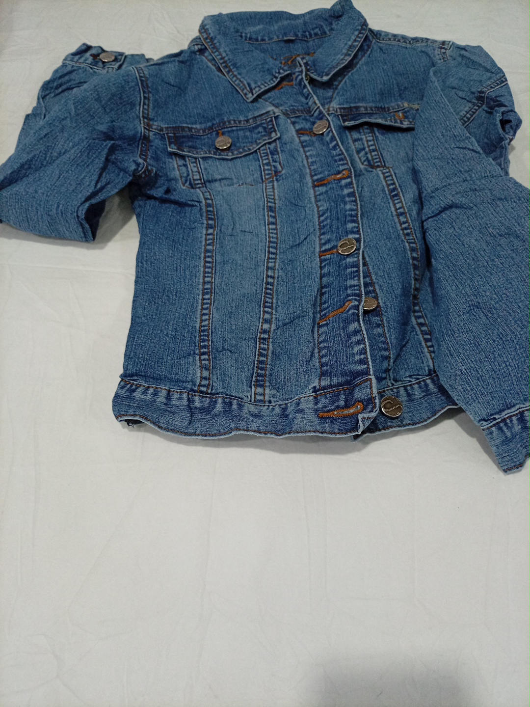 Classic Blue Denim Jacket New York Size M