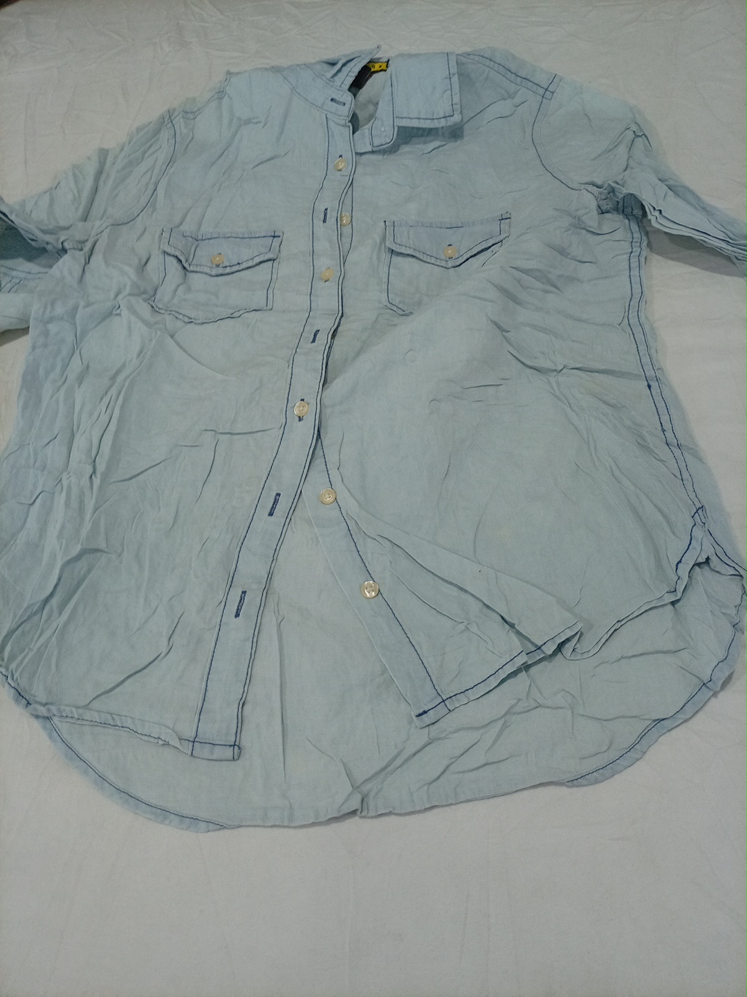 Denim Shirt Bundle - 10 Pc Mix of Prince, Old Navy..