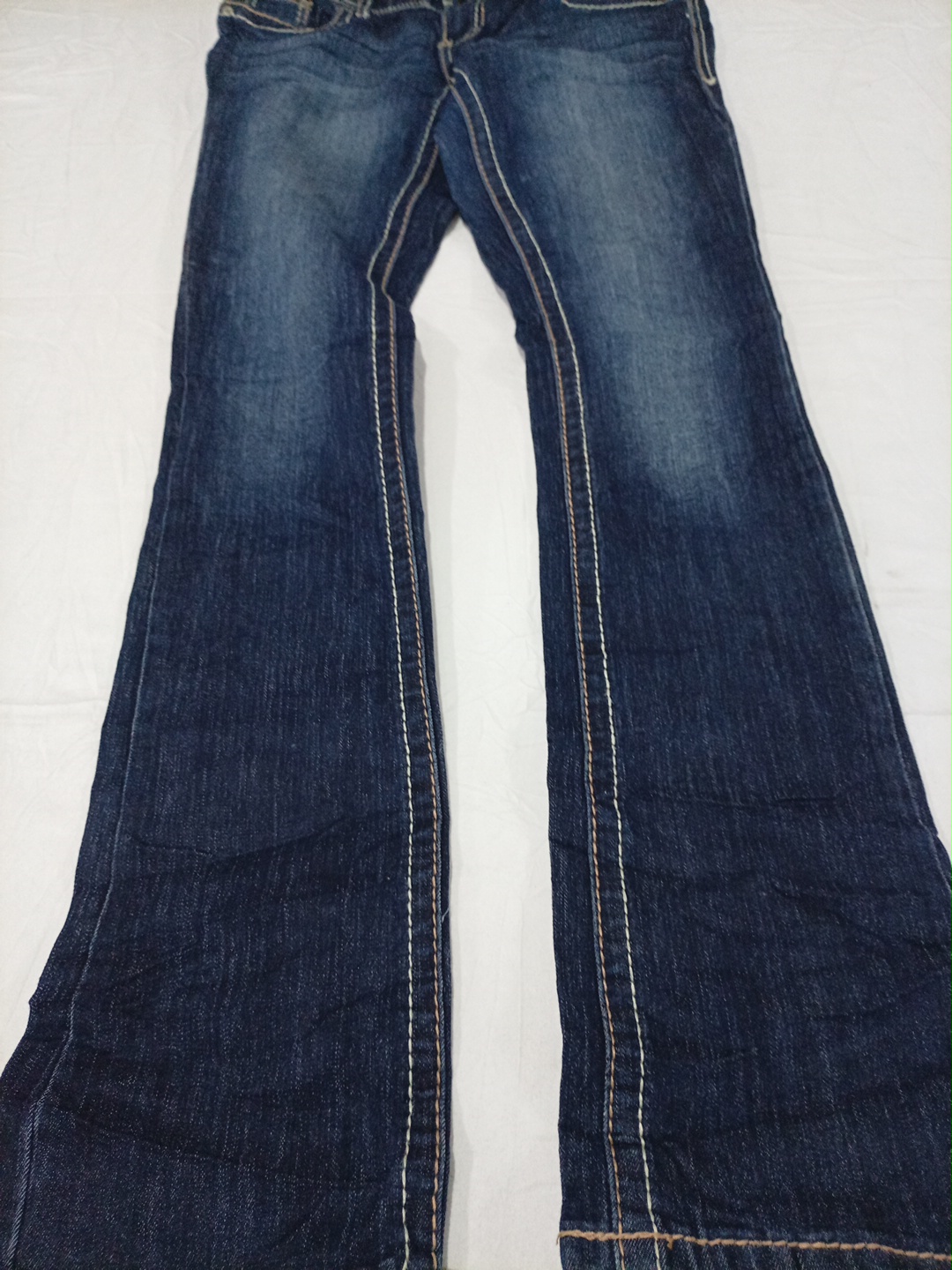 Maurices Dark Wash Flare Jeans Size L