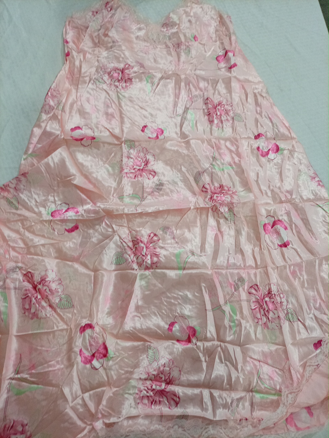 Ensemble Lingerie & Robe Robes de nuit en satin av..