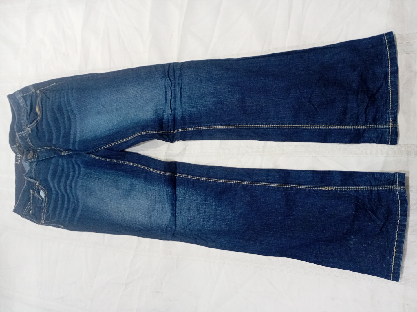 Ariya Bootcut Denim Jeans - Mid Wash Stretch Women..