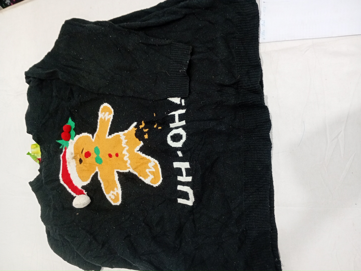 Sweat Cardigan Star Wars « Ugly Christmas Sweater » - Taille L, Rouge, Neuf Avec étiquette