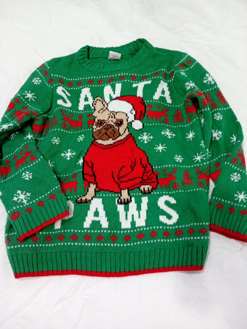 Holiday Time Christmas Sweater Bundle 12pcs Festiv..