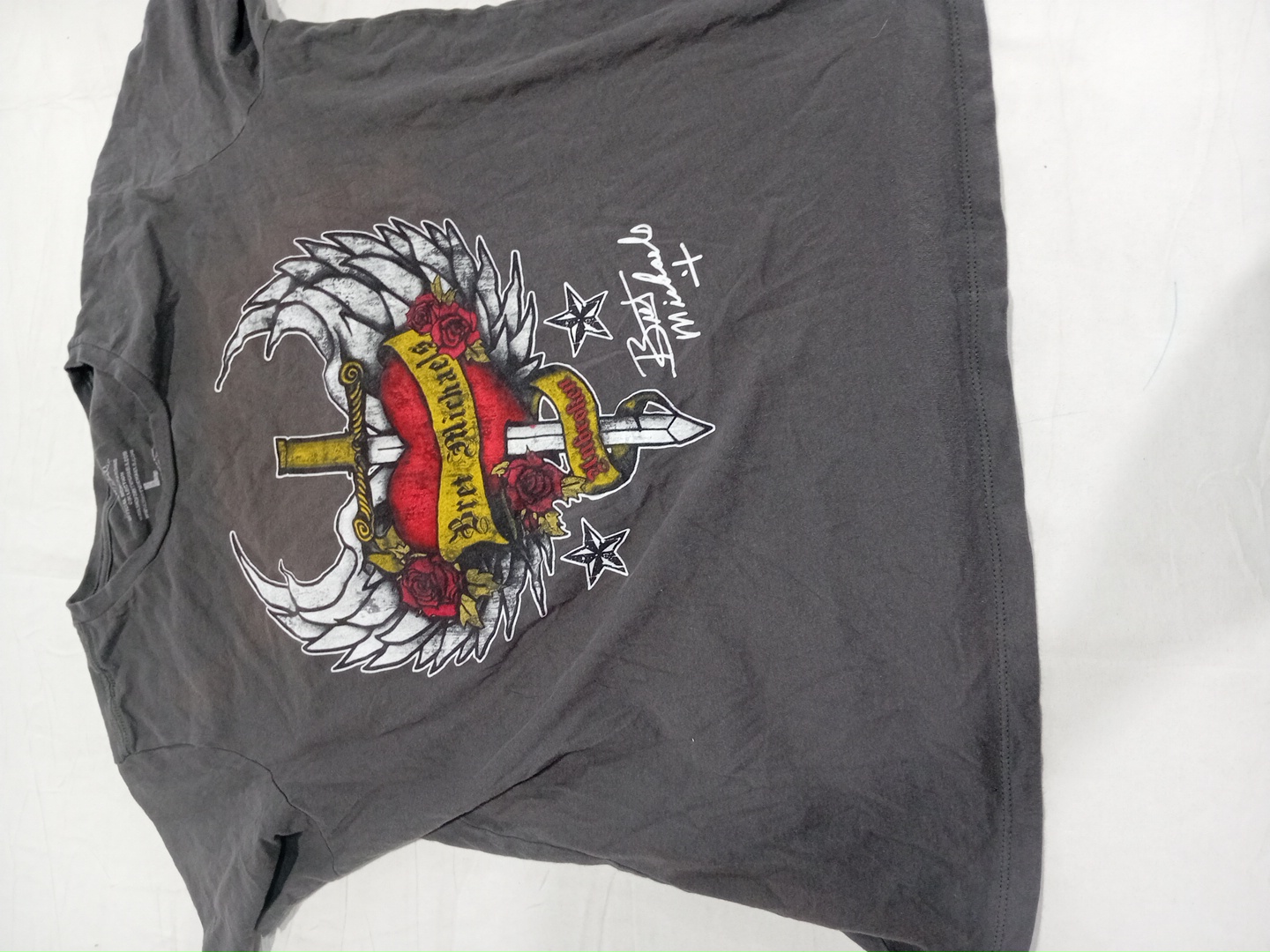 Bret Michaels Printed T-Shirt