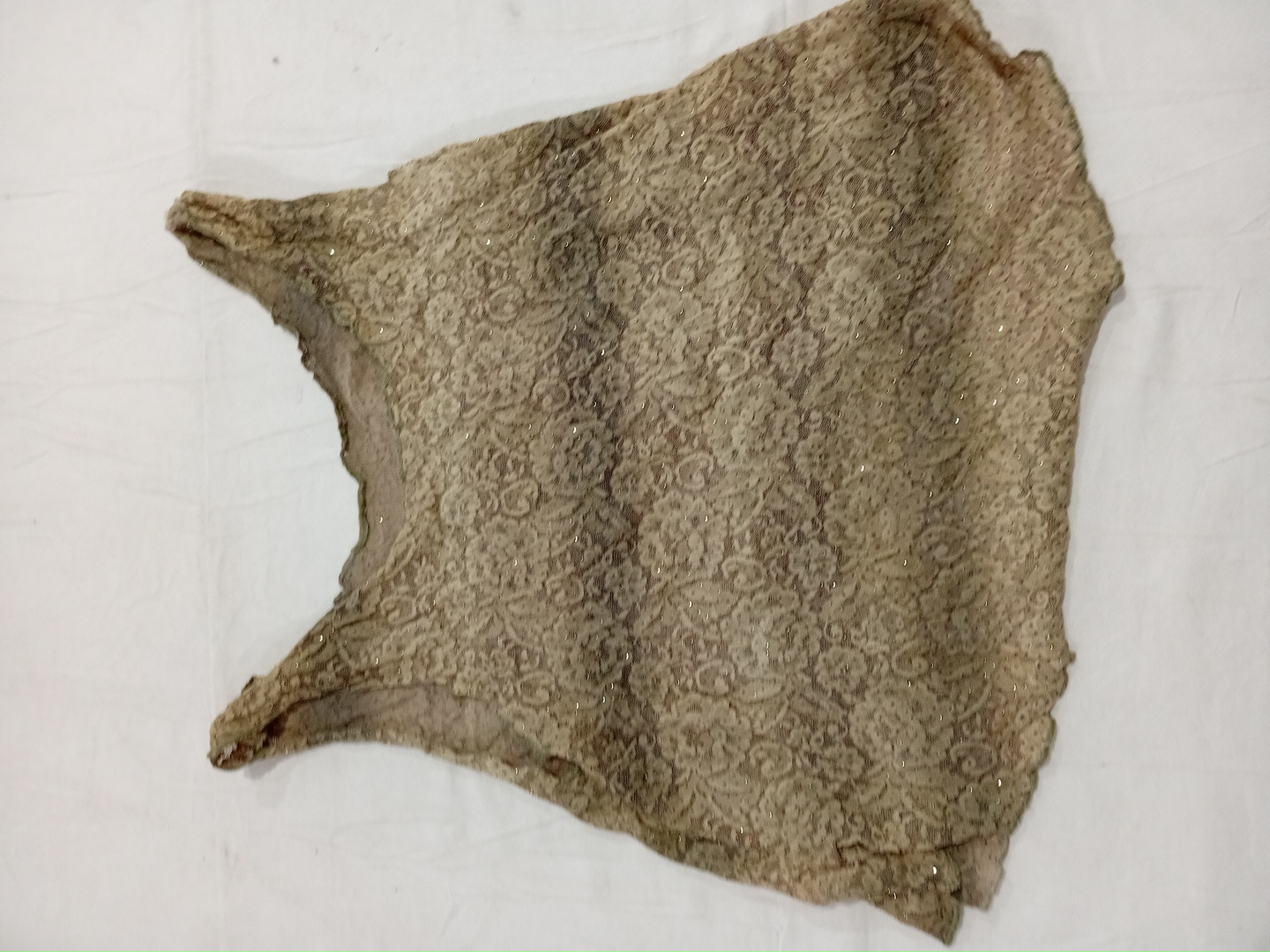 Lote de 10 piezas de camisones de encaje y satén p..