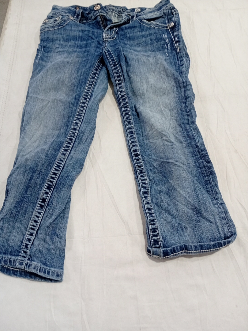 Miss Me Low-Rise Embellished Jeans