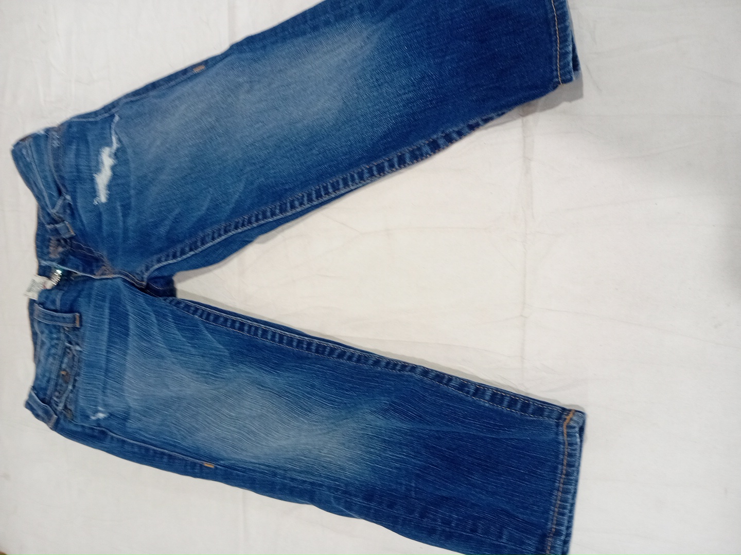 True Religion Distressed Blue Jeans