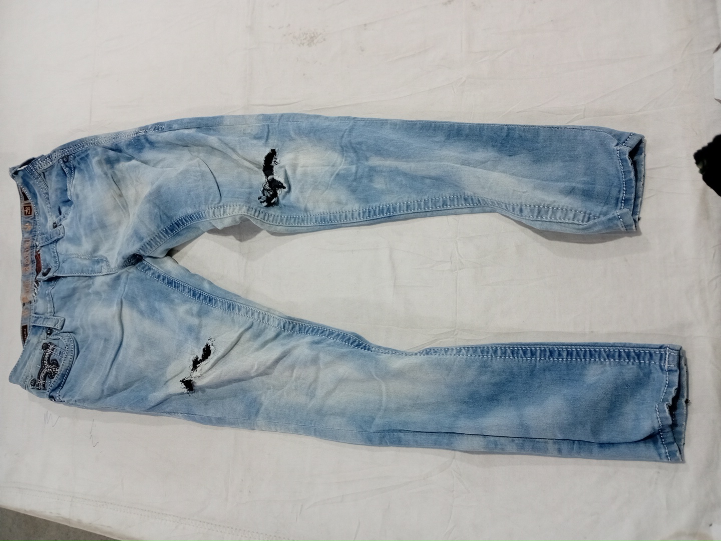 Rock Revival Distressed Skinny Jeans