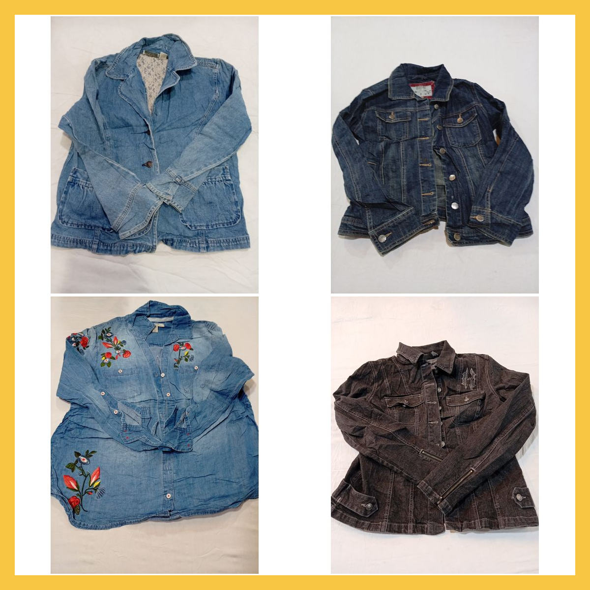 Denim Jacket Bundle - J.Jill, Harley Davidson, Mos..