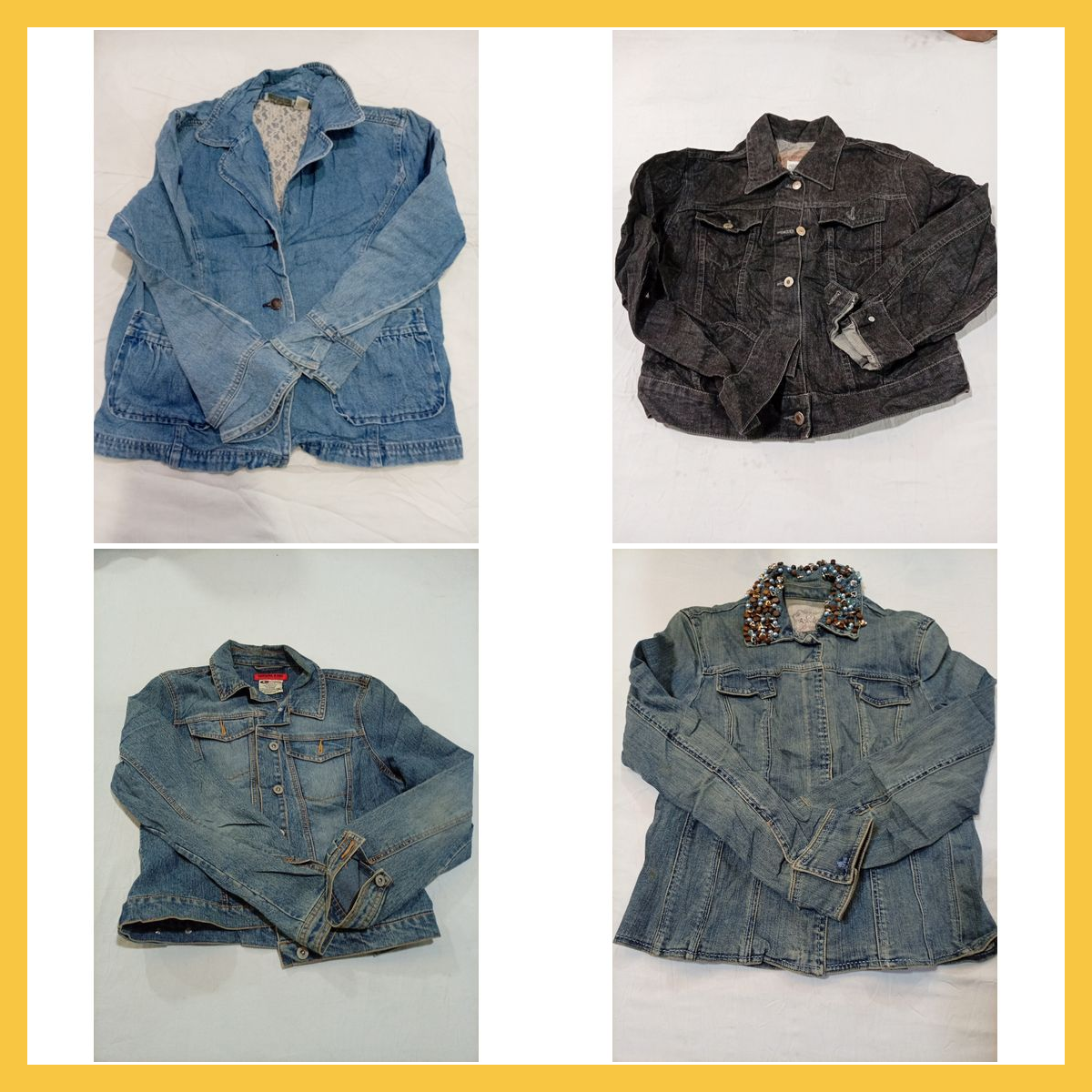 Denim Jacket Bundle - 14 Pc Mix of J.Jill, Harley ..