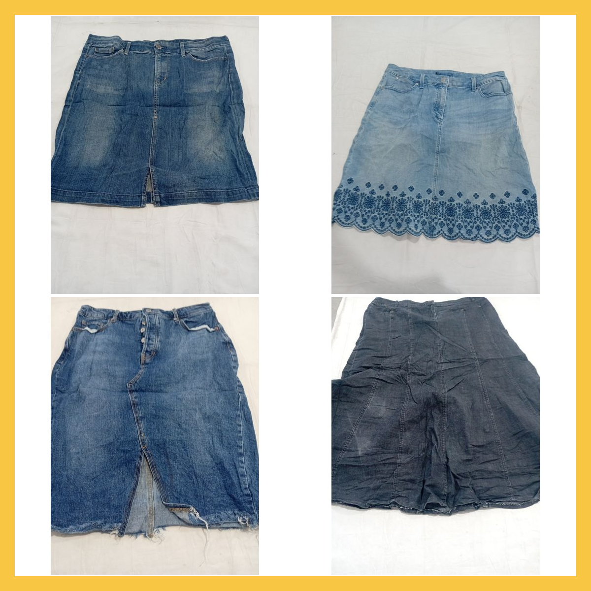 Ensemble de 7 jupes en denim Levi's - Collection d..