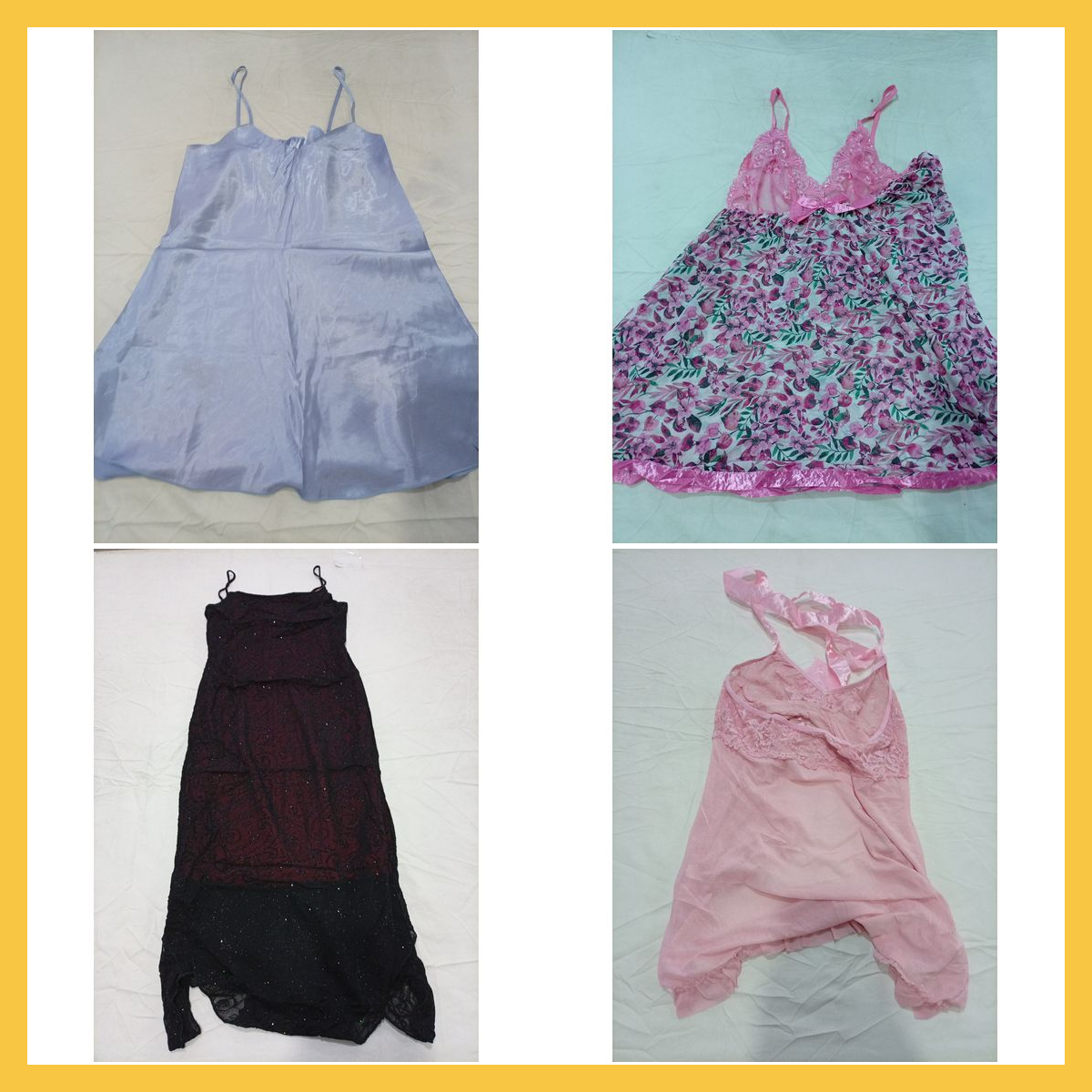 Slip Dress Bundle 7pcs Unbranded Lace Satin Floral..