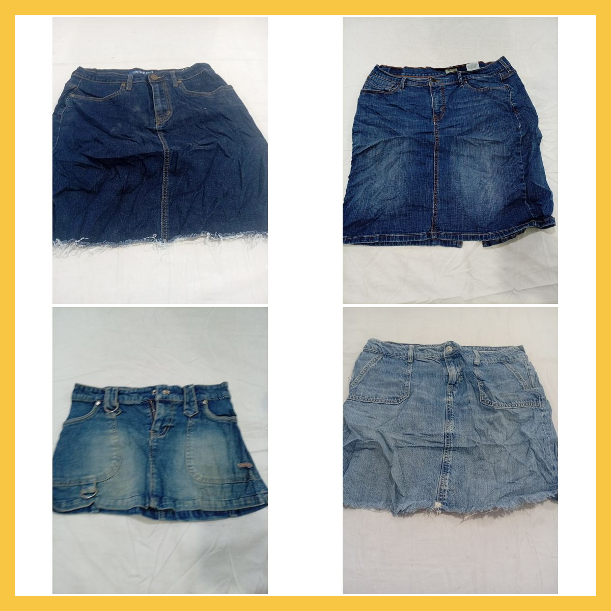 Levi's Denim Mini Skirt Bundle of 9
