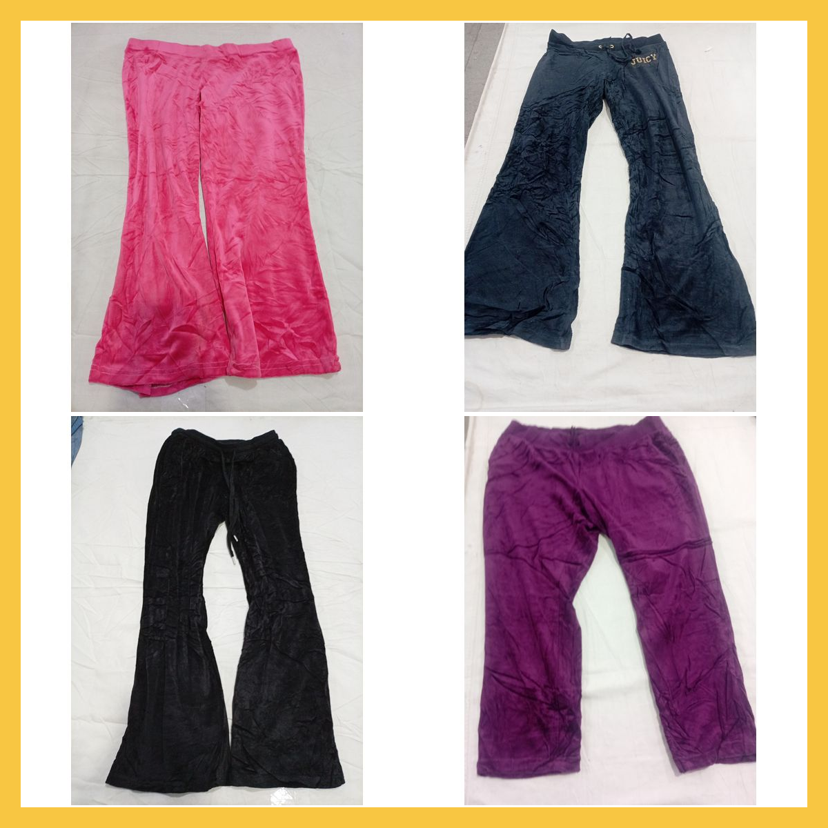 Juicy Couture Velour Sweatpants Bundle 6pcs Pink B..