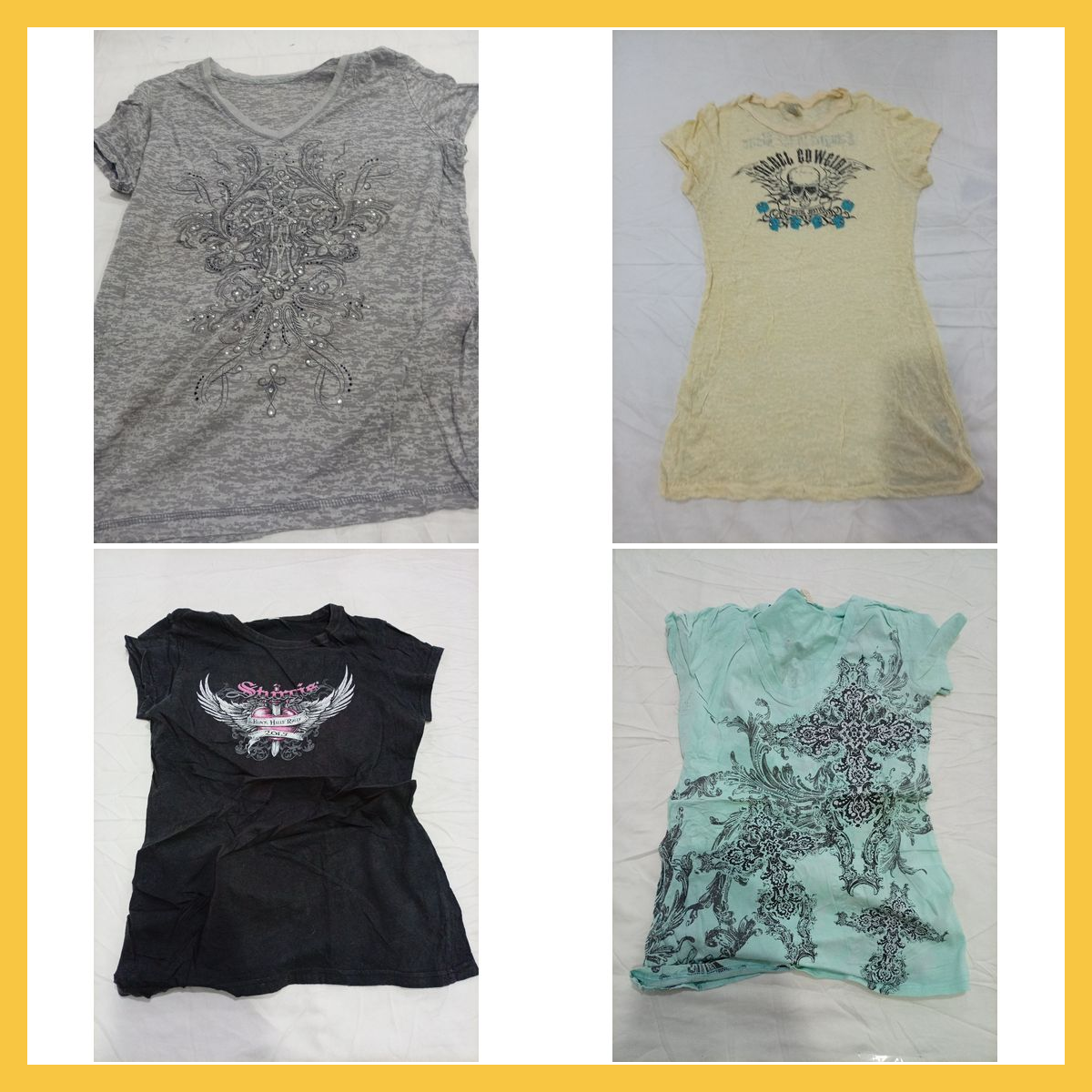 Printed T-Shirt Bundle - Unbranded & Shurrie Graph..