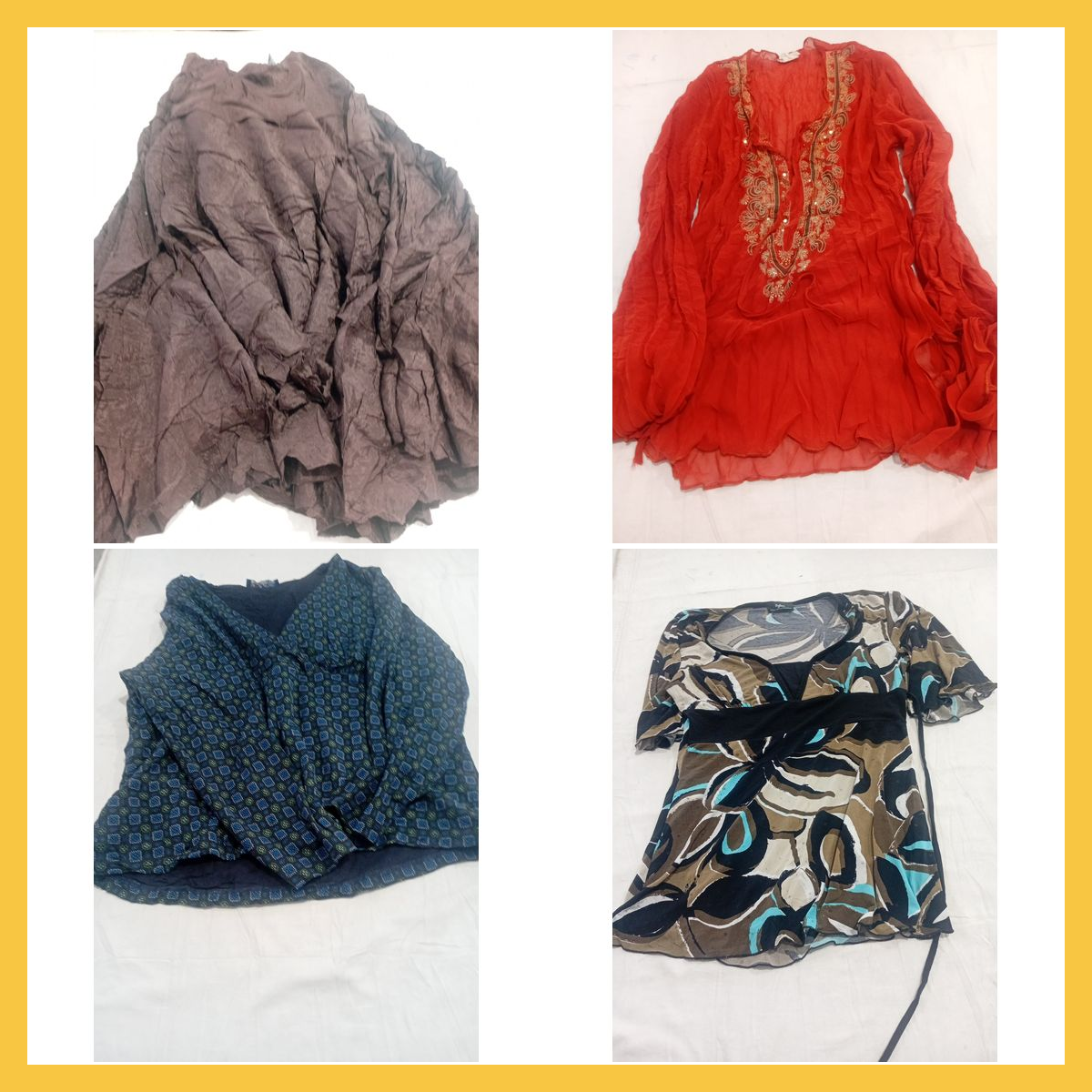 Ganni & Free People Blouse Bundle with Gap & Georg..