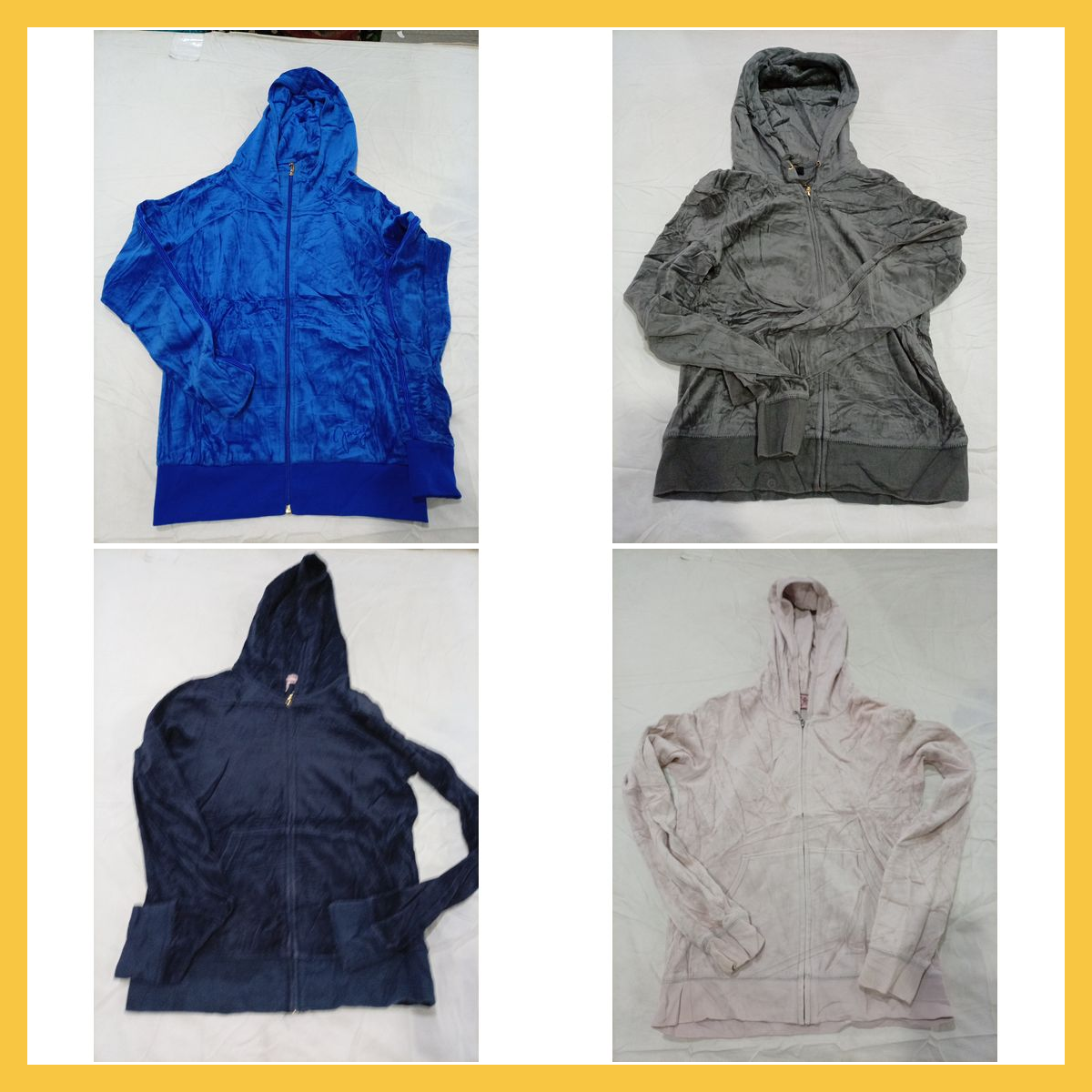 Juicy Couture Velour Hoodie Bundle 7pcs