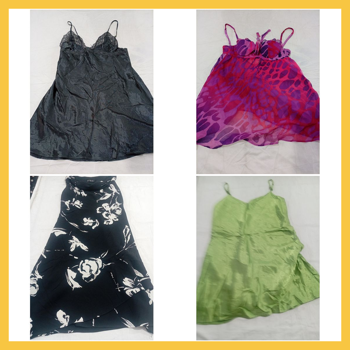 La Perla La Senza LOFT ドレス バンドル スリップ ミディ レース サテン フ..