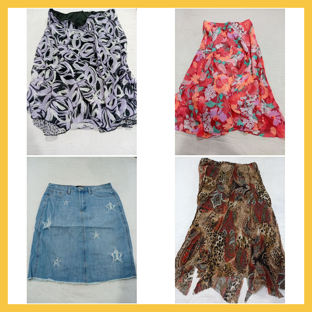 Designer Skirt Bundle Belize Bob Mackie Bali Denim..