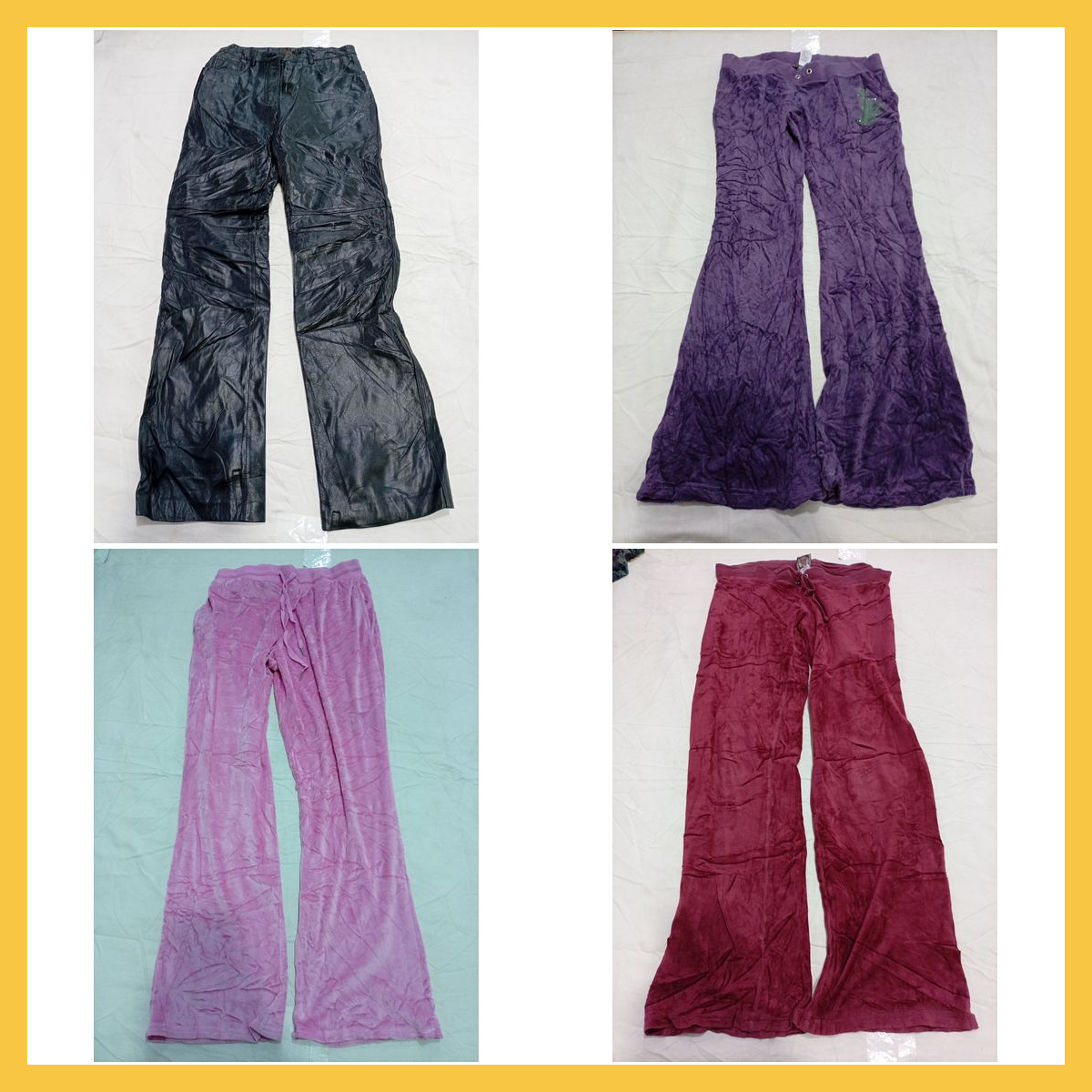Puma & Juicy Couture Pant Bundle Leather & Velour ..
