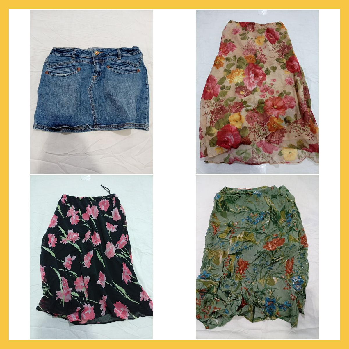 Ensemble jupe 15 pièces jupes midi maxi mini en de..