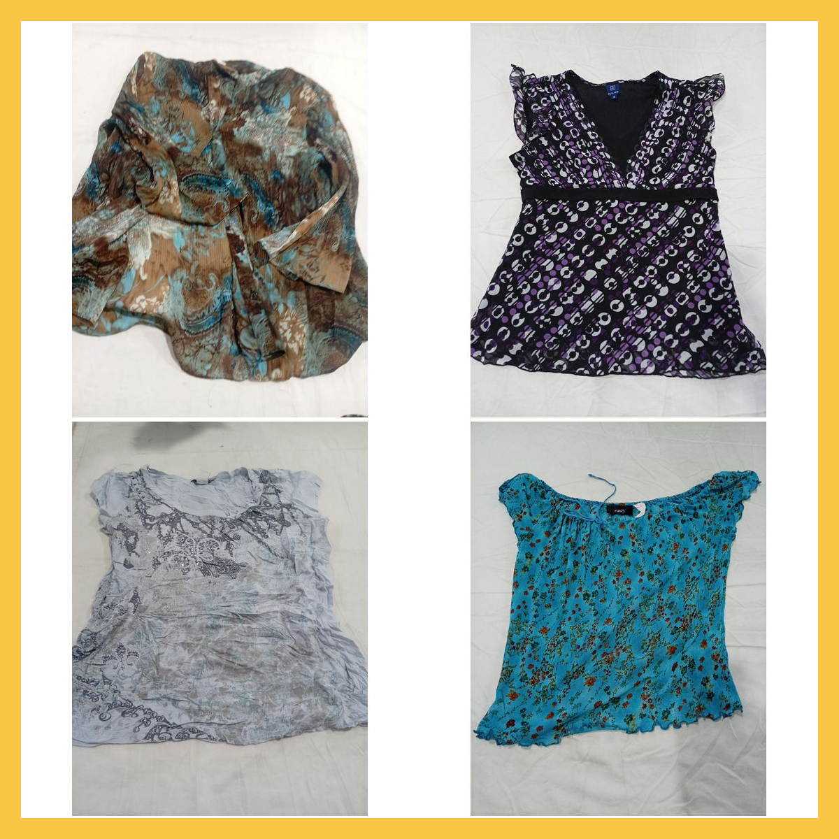 Roxy River Island SERERE Blouse Bundle 7 Printed T..