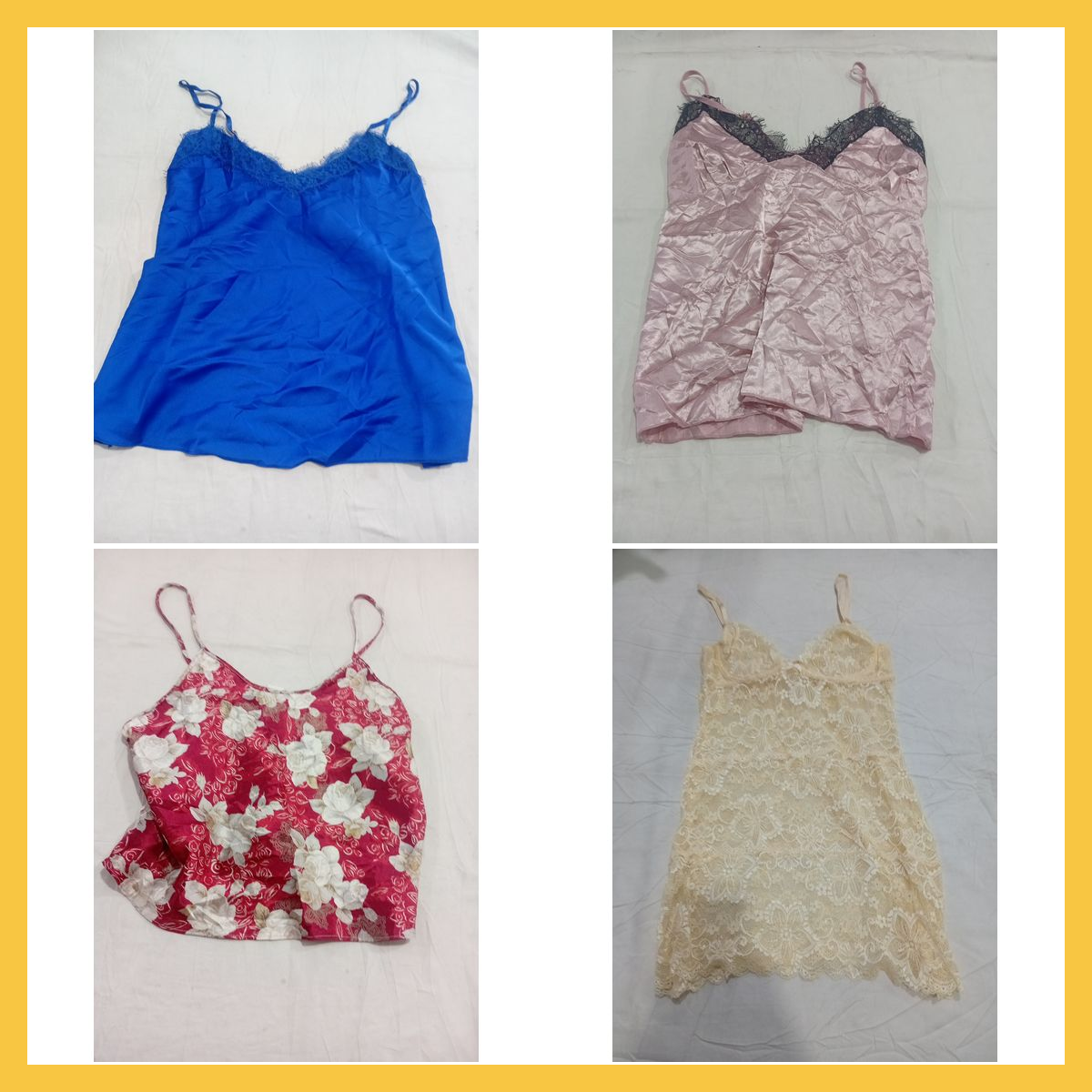 Lace & Satin Camisole Bundle 7pcs Unbranded Lace T..