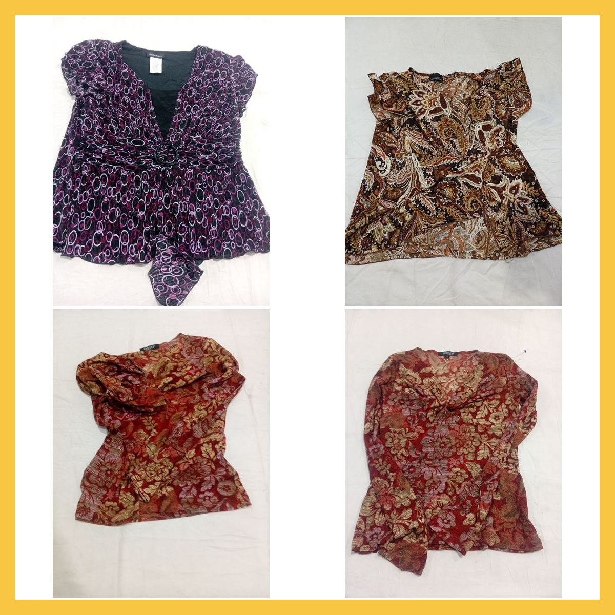 Designer Printed Blouse Bundle Kathy Roberts Kate ..