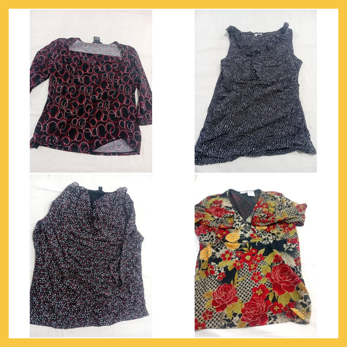 George Halogen Guess H&M Printed Blouse Bundle Lot..
