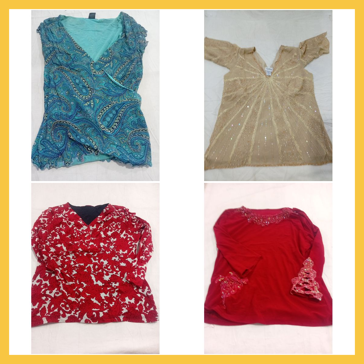 The Limited Blouse Bundle 7 Pc Women's Tops Printe..