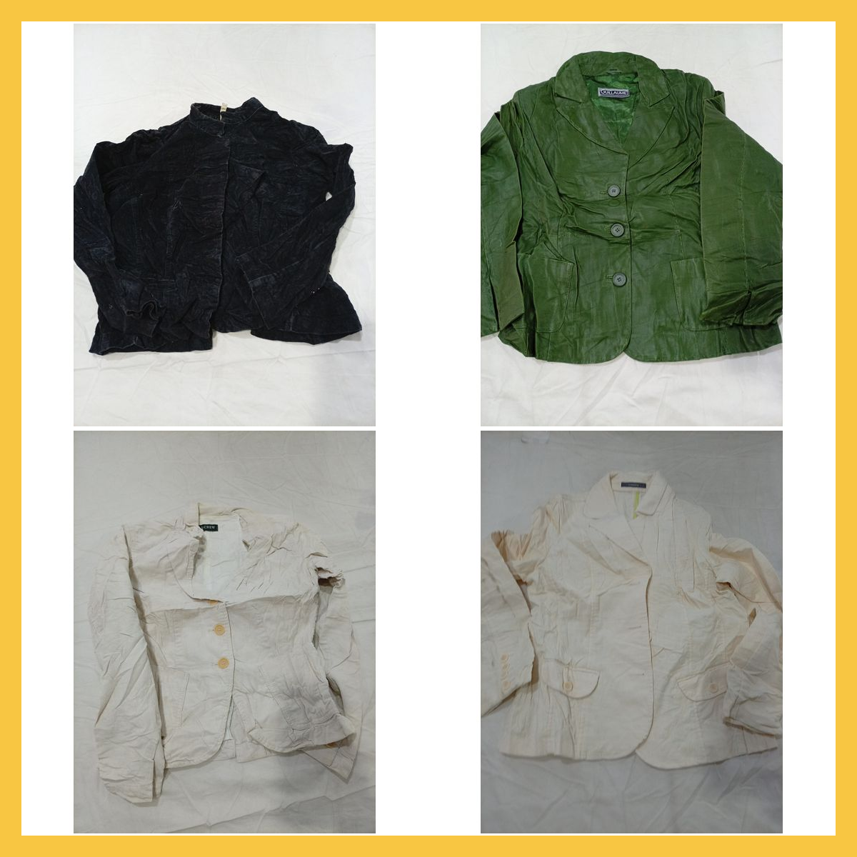 Ensemble de Blazers Designer Jil Sander J.Crew LOF..