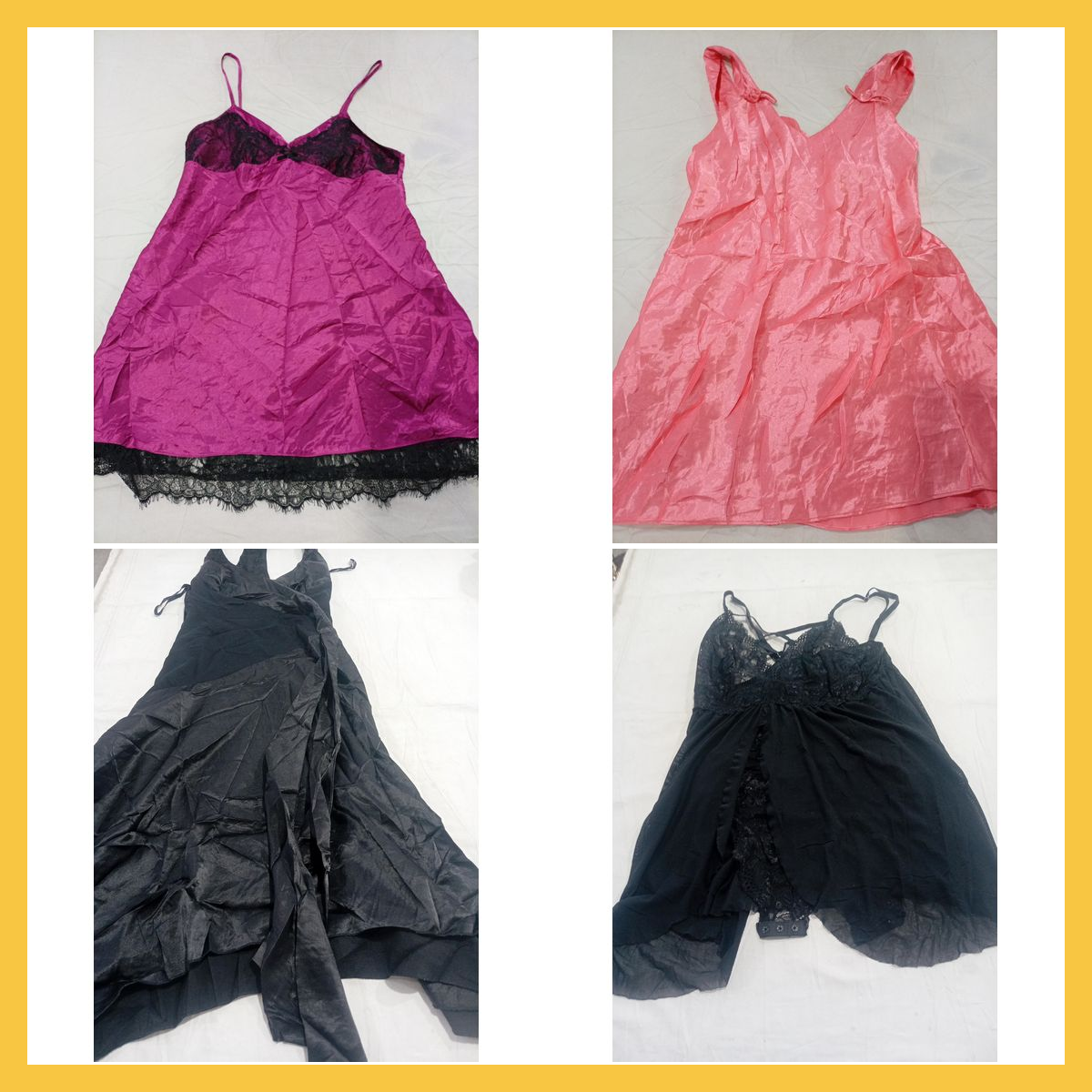 デザイナー スリップ ドレス バンドル Ambrielelle Alicia Alyn Paige ..