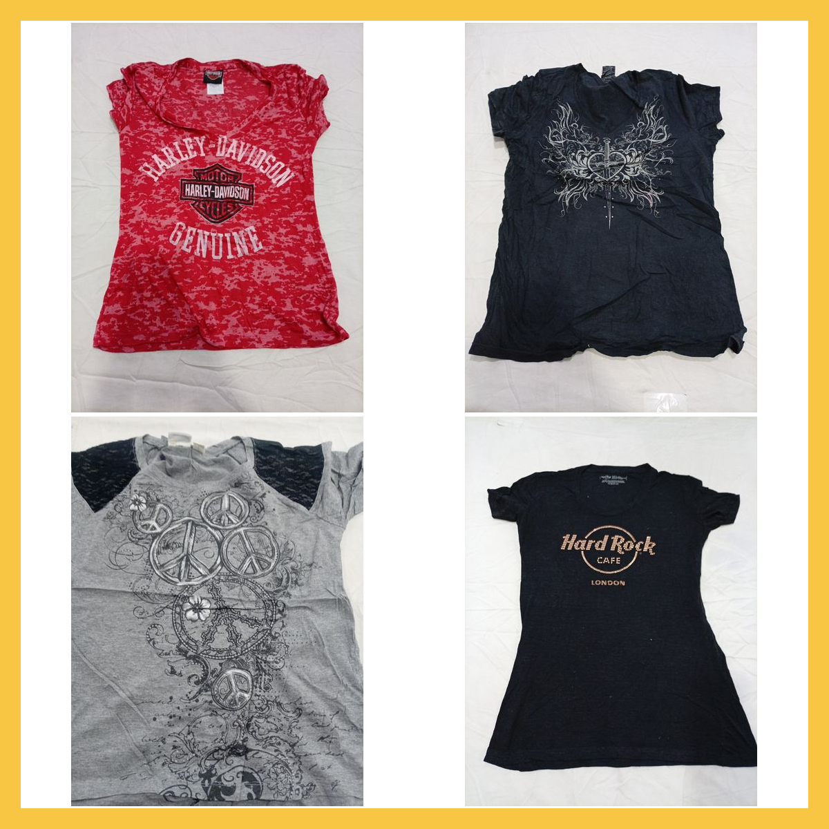 Harley Davidson Hard Rock Cafe GAP Graphic Tee Bun..