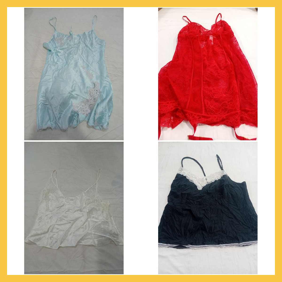 Victoria's Secret Lace & Satin Camisole Bundle Lot..