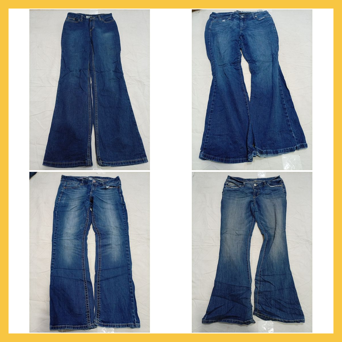 Levi's & Maurices Flare Jeans Bundle 7 Pc Women's ..