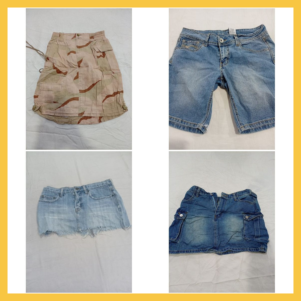 Levi's & A&F Denim Shorts Bundle with Cargo Shorts..