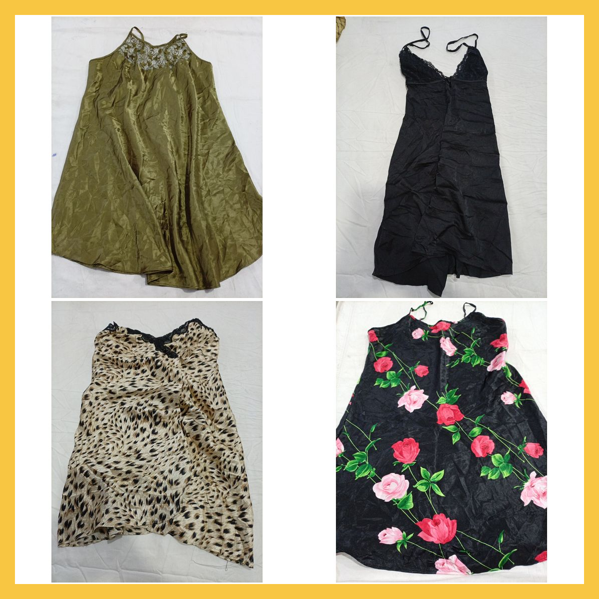 Designer Slip- und Midi-Kleid Bündel Private Luxur..