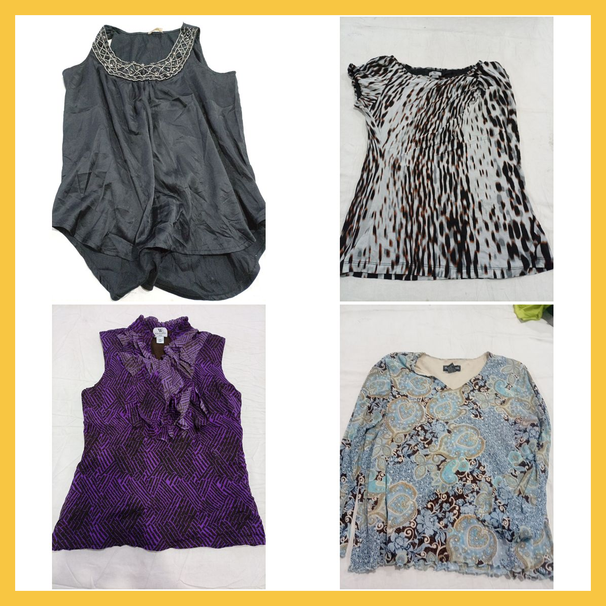 Worthington Tribal Printed Blouse Bundle Warehouse..